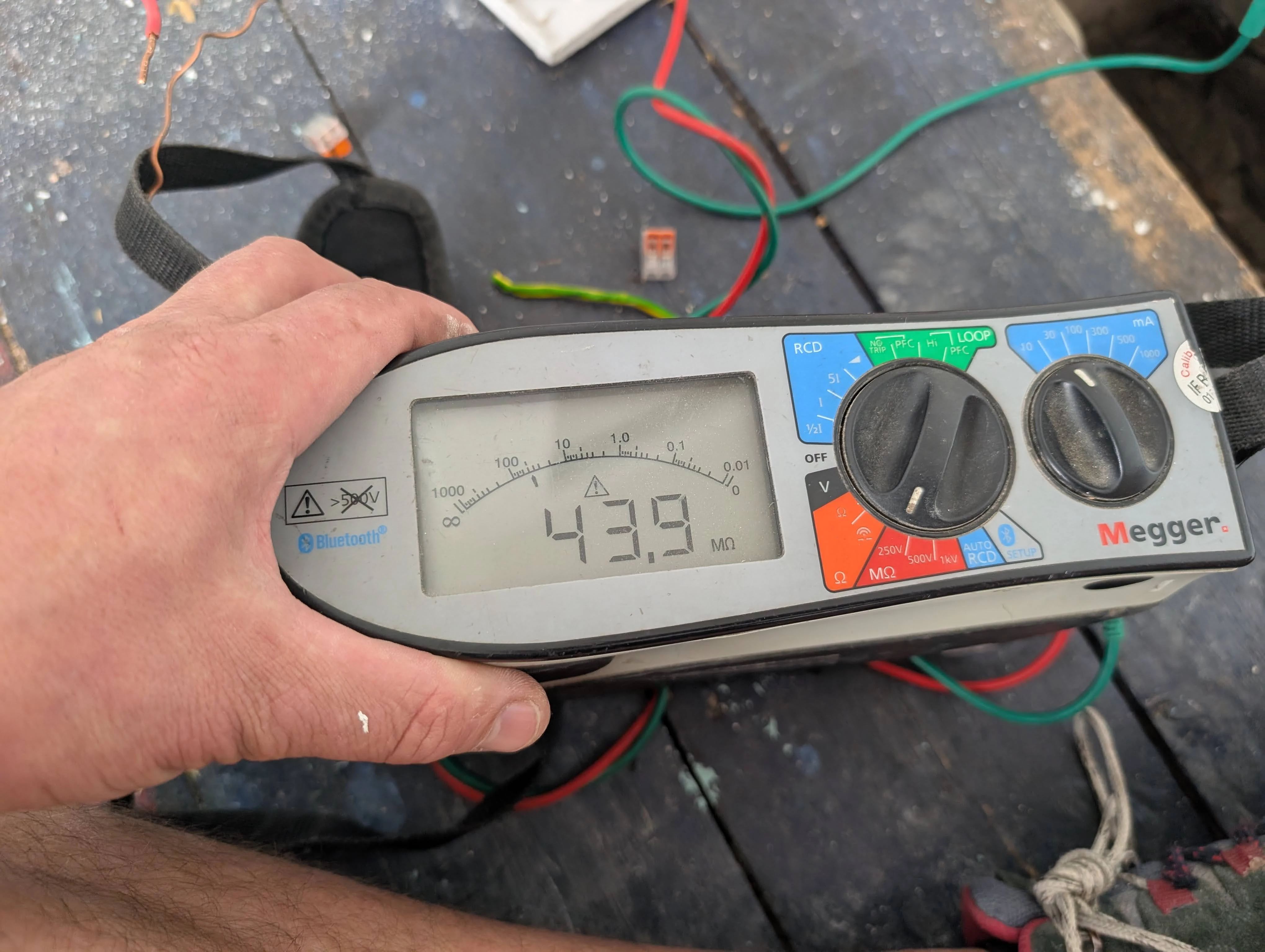 Insulation resistance circuit testing in Broadstairs