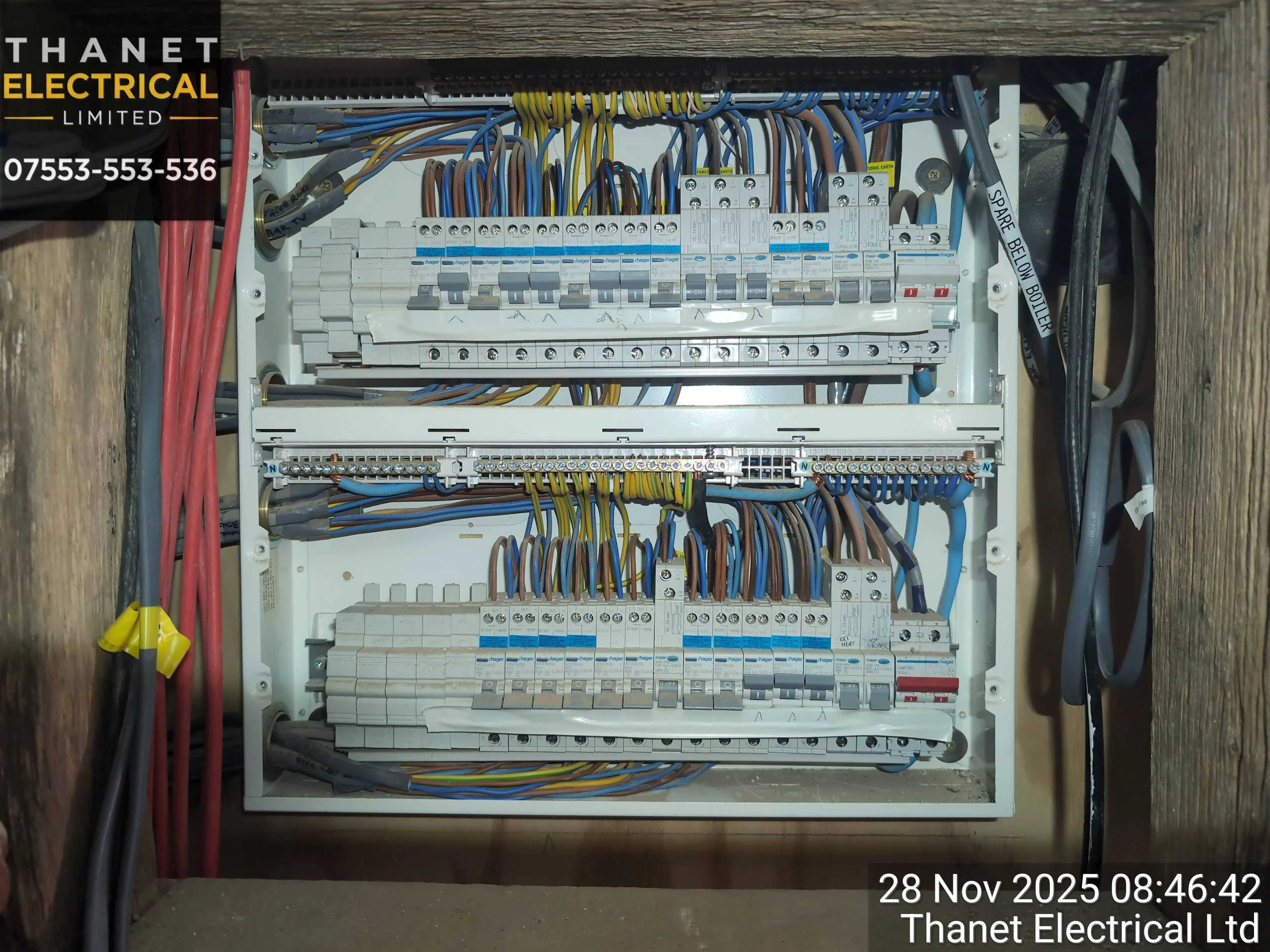 Testing and inspecting split load board in Margate