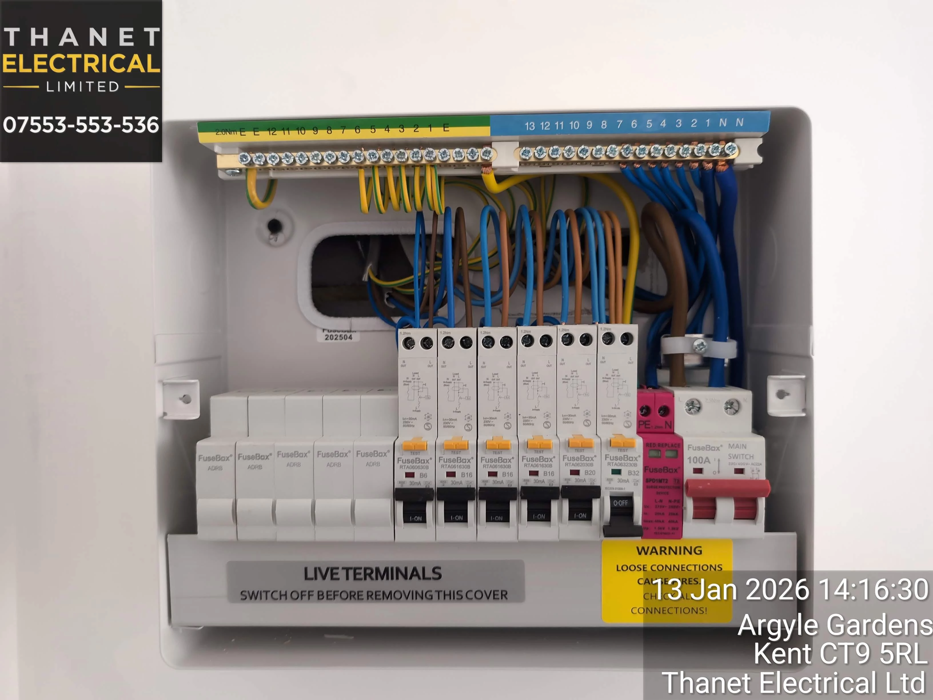 Electrical installation work in Thanet
